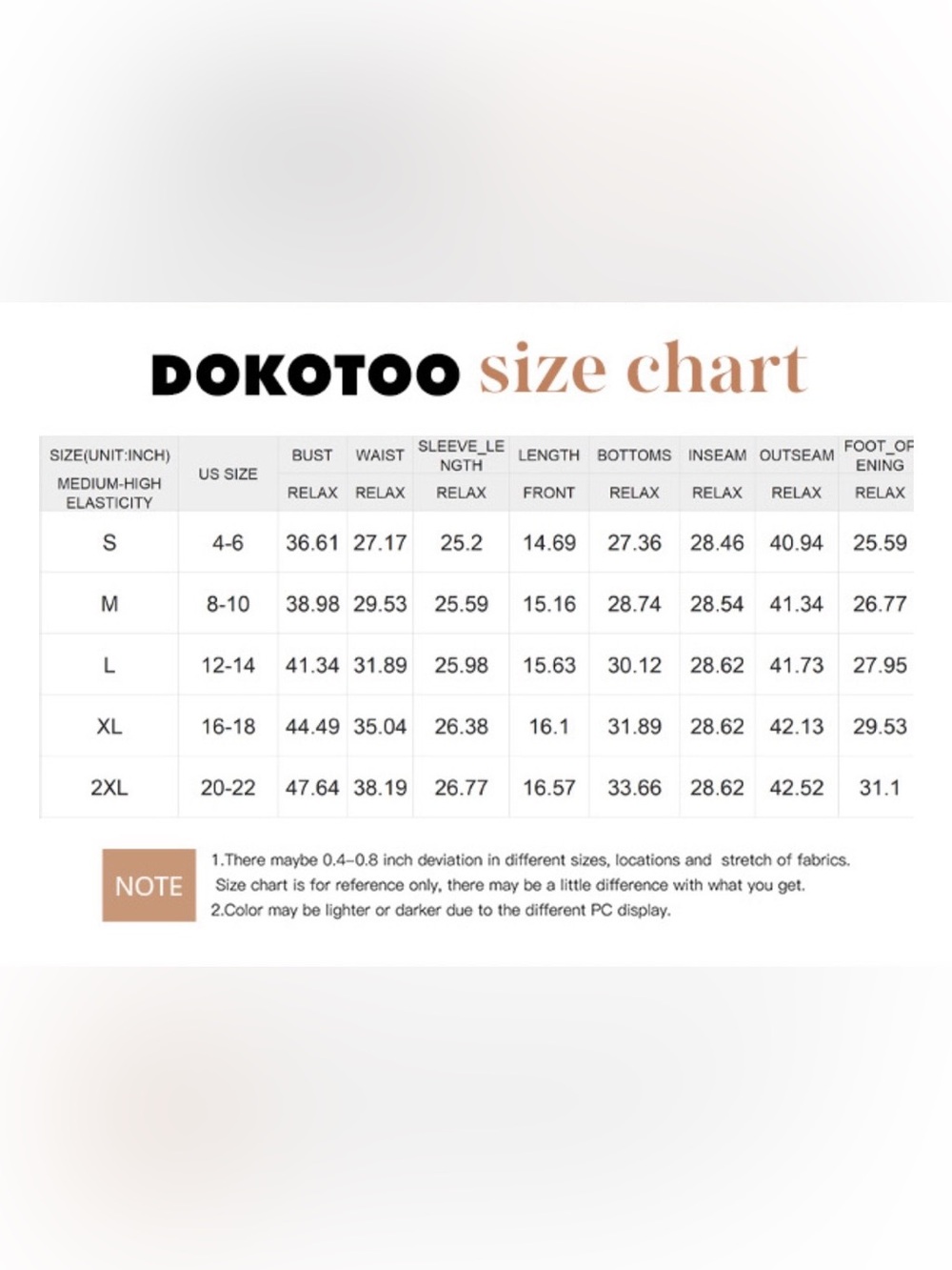 Dokotoo jumpsuit size 2X - Picture 3 of 8